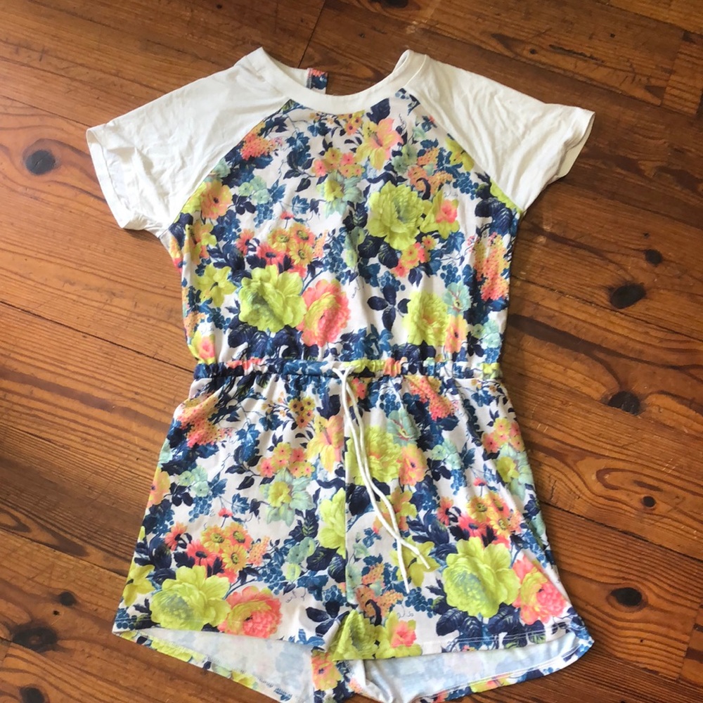 ASOS floral romper